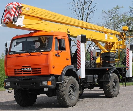 Аренда автовышки в Жуковском и  Московской области